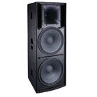Se dobla 15" altavoz del sistema audio del gabinete para las bandas vivas de los sonidos para la venta
