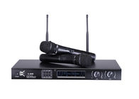El Mejor Sistemas de altavoz audios del Karaoke del procesador de Digitaces del micrófono inalámbrico del cuello en doble canal para la venta