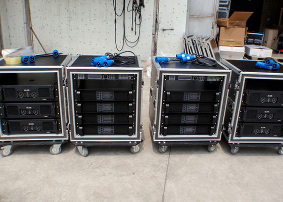 Amplificador de potencia de Digitaces del canal del sistema 2 del viaje del club de noche del efecto 1800 vatios proveedor 