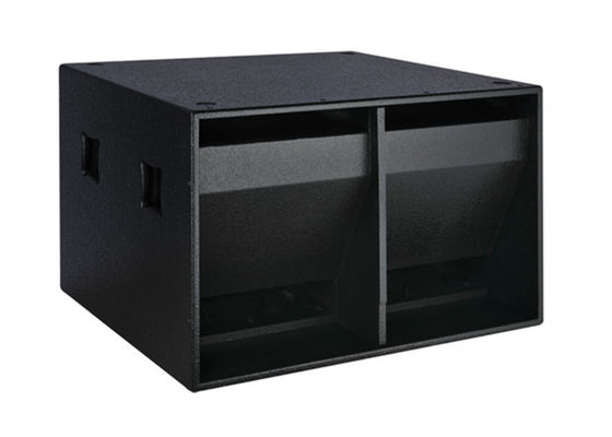 Club de noche altavoz audio del subwoofer de 1000 vatios favorable 15" X2 4" BOBINA de VOZ proveedor 