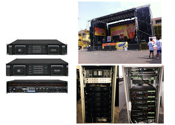 Amplificador de potencia de Digitaces del canal del sistema 2 del viaje del club de noche del efecto 1800 vatios proveedor 