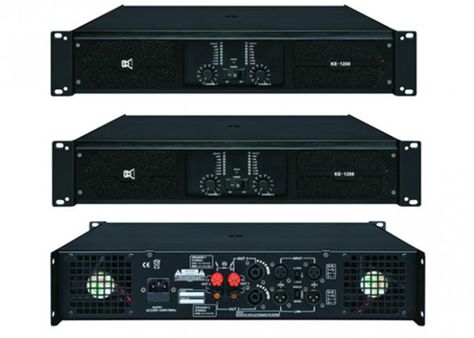 el amplificador 800watt x 2 del altavoz del Karaoke canaliza el sistema del amplificador del ktv