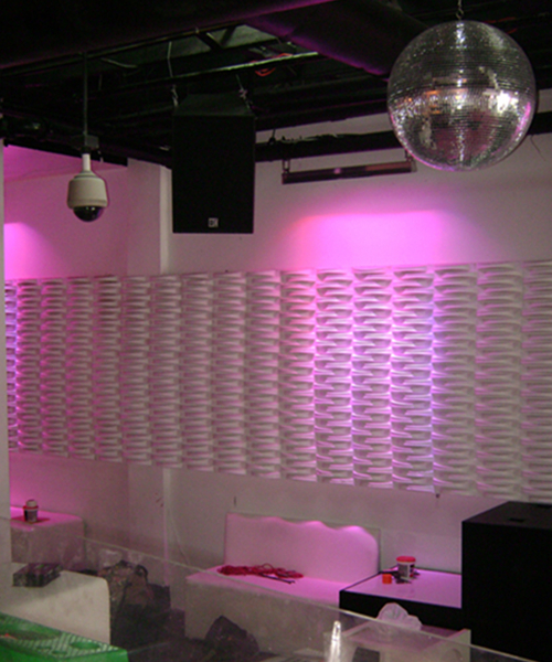 Favorable sistema de sonido interior audio negro del club de noche de la pintura de 10 de la pulgada altavoces del Karaoke